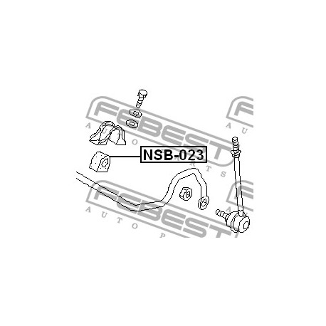 Тампон 546135V002 NSB023 Nissan предна стабилизираща щанга