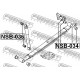 Тампон 5611941W00 NSB036 Mitsubishi Nissan заден амортисьор