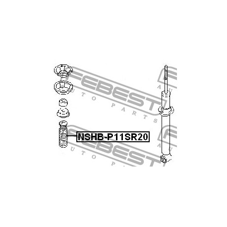 Маншон 540502J200 NSHBP11SR20 Infiniti Nissan преден амортисьор