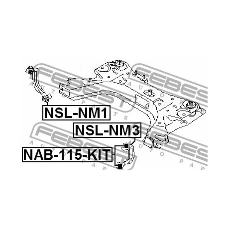 Лява биалетка 54525AX002 NSLNM3 Nissan