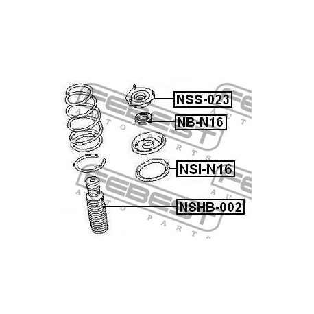 54320-4M400 Nissan тампон макферсон