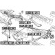 Тампон 20254AE040 SABB12R4 Subaru Legacy заден напречен носач