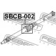 Висящ лагер кардан 27031FC041 SBCB002 Subaru Forester