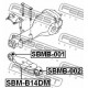 Тампон 41310AG022 SBMB-002 Subaru заден диференциал