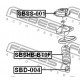 Буфер 20321AG010 SBD004 Subaru преден амортисьор