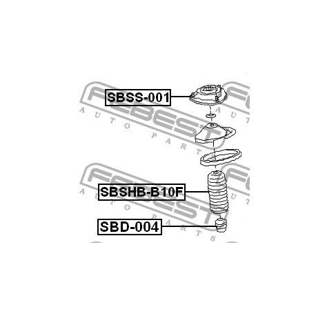 Буфер 20321AG010 SBD004 Subaru преден амортисьор