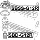 20370-FG000 Subaru тампон макферсон