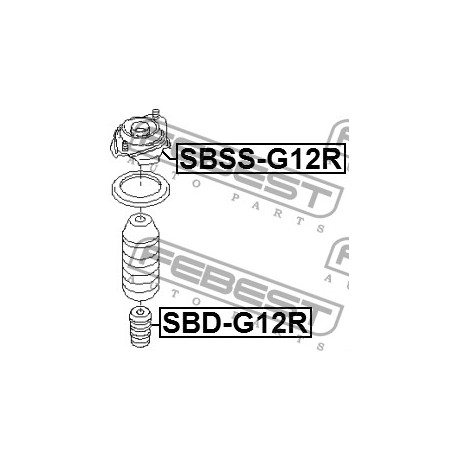 20370-FG000 Subaru тампон макферсон