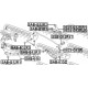 Тампон 20464FG000 SSBG12R14 Subaru Impreza задна стабилизираща щанга