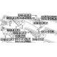 Тампон 20464FG010 SSBG12R17 Subaru Impreza задна стабилизираща щанга