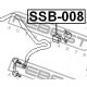 Тампон задна стабилизираща щанга 20464AE060 SSB008 Subaru Legacy