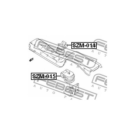 11610-67D00 Suzuki тампон двигател преден хидравличен