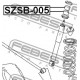 Тампон 0932010040 SZSB005 Suzuki заден амортисьор