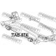48725-02230 Pontiac Toyota тампон заден мост