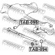 Тампон панхард 4870660011 TAB095 Toyota Land Cruiser