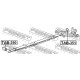 Втулка 90389A0003 TAB351 Toyota заден ресор