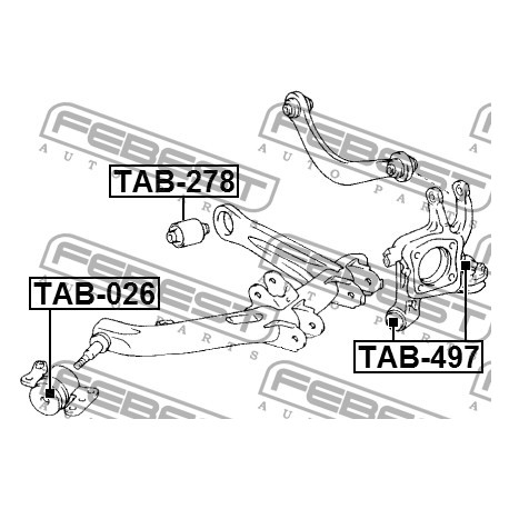 42304-63010 Toyota тампон шенкел