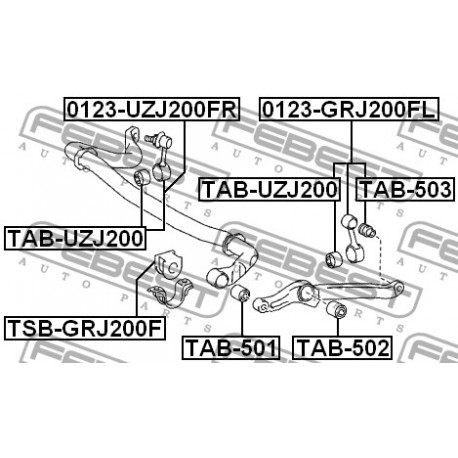 488A0-60010 Toyota тампон носач