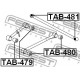 48740-60150 Lexus Toyota тампон задна напречна щанга