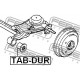 Тампон 4872597201 TABDUR Daihatsu Toyota заден мост