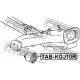 48725-74010 Citroen Peugeot Toyota тампон заден мост