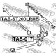 Тампон 4873020210 TABST200LRUB Lexus Toyota задна напречна щанга