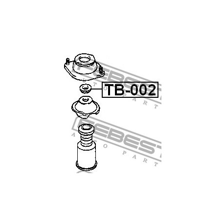 Лагер 48619B2010 TB002 Daihatsu Toyota преден амортисьор