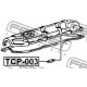 Гарнитура 1119370010 TCP003 Lexus Toyota капак клапани/свещи