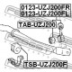 Tампон 4884960110 TABUZJ200 Citroen Lexus Peugeot Toyota предна биалетка 