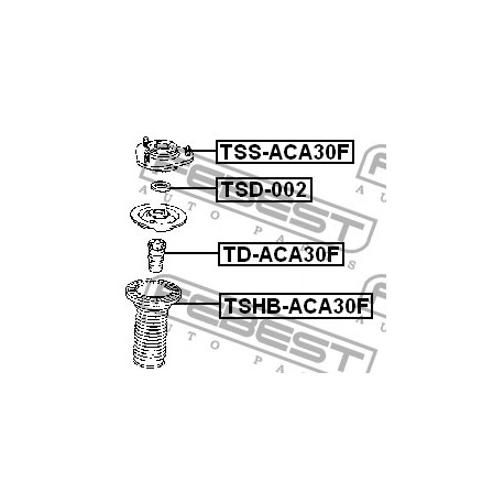 Буфер 4833142040 TDACA30F Toyota Rav4 преден амортисьор