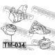12361-31080 Lexus Toyota тампон двигател преден ляв/десен хидравличен