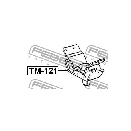 12371-30080 Toyota тампон двигател заден