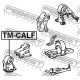 12361-74260 Toyota тампон двигател преден