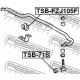 Тампон 4884960010 TSB718 Lexus Toyota предна биалетка