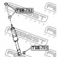 Тампон 9038519003 TSB781 Lexus Toyota амортисьор