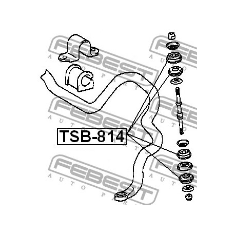 Тампон 4881752010 TSB814 Toyota биалетка