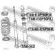 Тампон 4875252010 TSBKSP90RL Daihatsu Toyota заден амортисьор