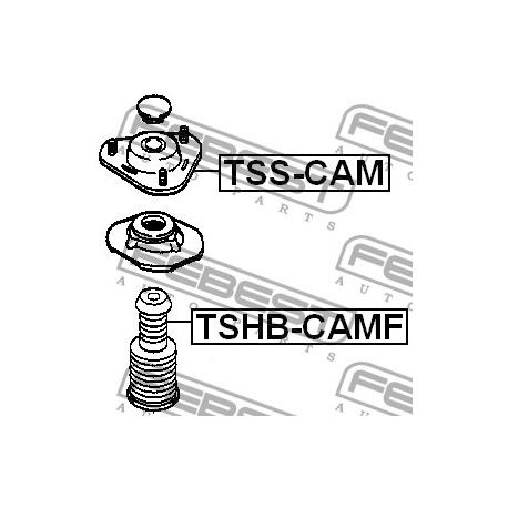 Маншон 4833187403 TSHBCAMF Daihatsu Toyota преден амортисьор