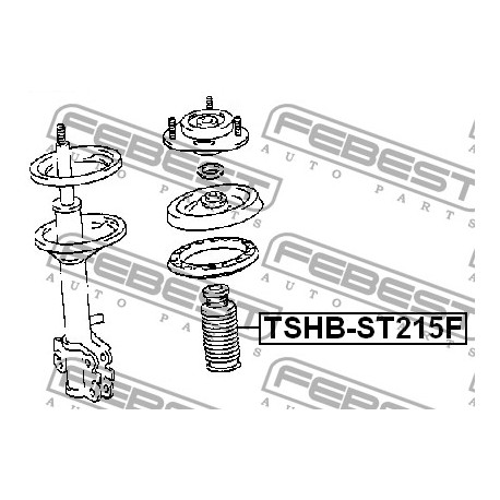 Маншон 4833112151 TSHBST215F Toyota Carina преден амортисьор