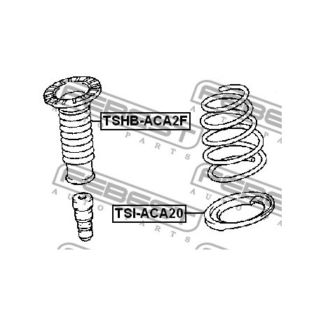 Подложка 4815832030 TSIACA20 Toyota предна пружина