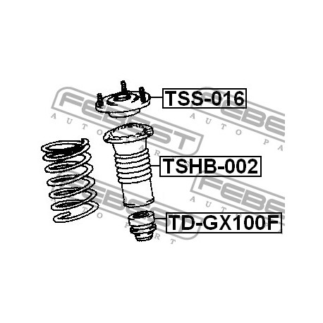 48680-22020 Lexus Toyota тампон макферсон