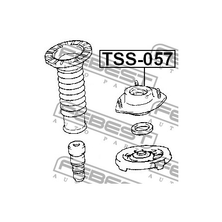 48609-44040 Toyota тампон макферсон