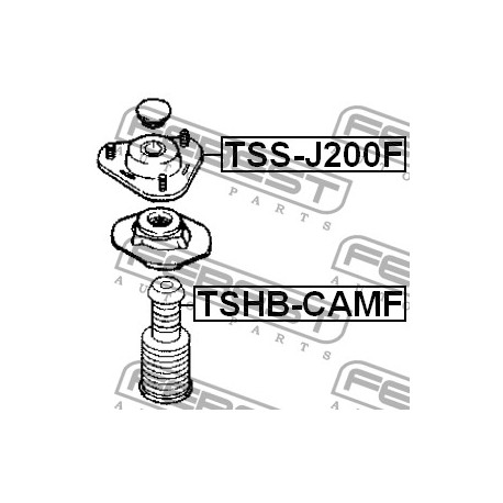 48609-87403 Daihatsu Toyota тампон макферсон