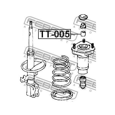 Тампон 9038715027 TT005 Lexus Toyota заден амортисьор