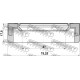 Семеринг 9031348004 95BAY49750818X Toyota Land Cruiser задна главинa