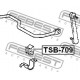 48818-20260 Toyota тампон стабилизираща щанга