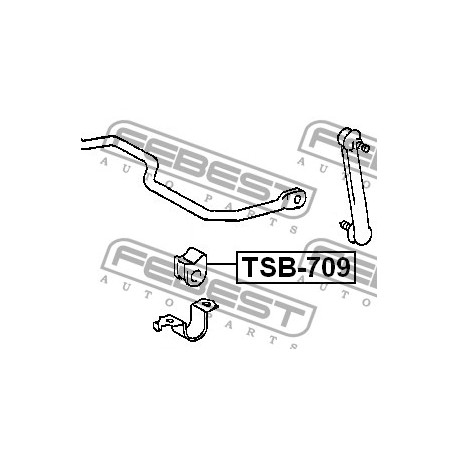 48818-20260 Toyota тампон стабилизираща щанга