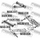 Тампон MR508131 MAB037 Mitsubishi Pajero носач заден горен