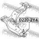 Шарнир 401602Y000 02202Y4 Infiniti Nissan преден долен