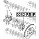 40202-4X01A Nissan главина предна